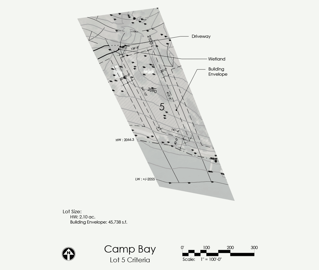 Lot Five North Idaho Land for Sale Camp Bay Idaho