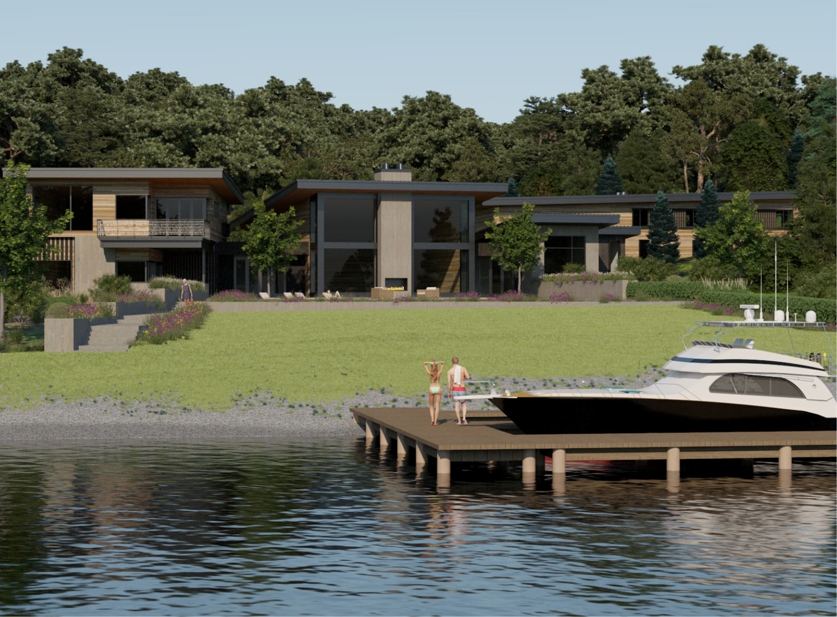Water Front Lots With Private Dock