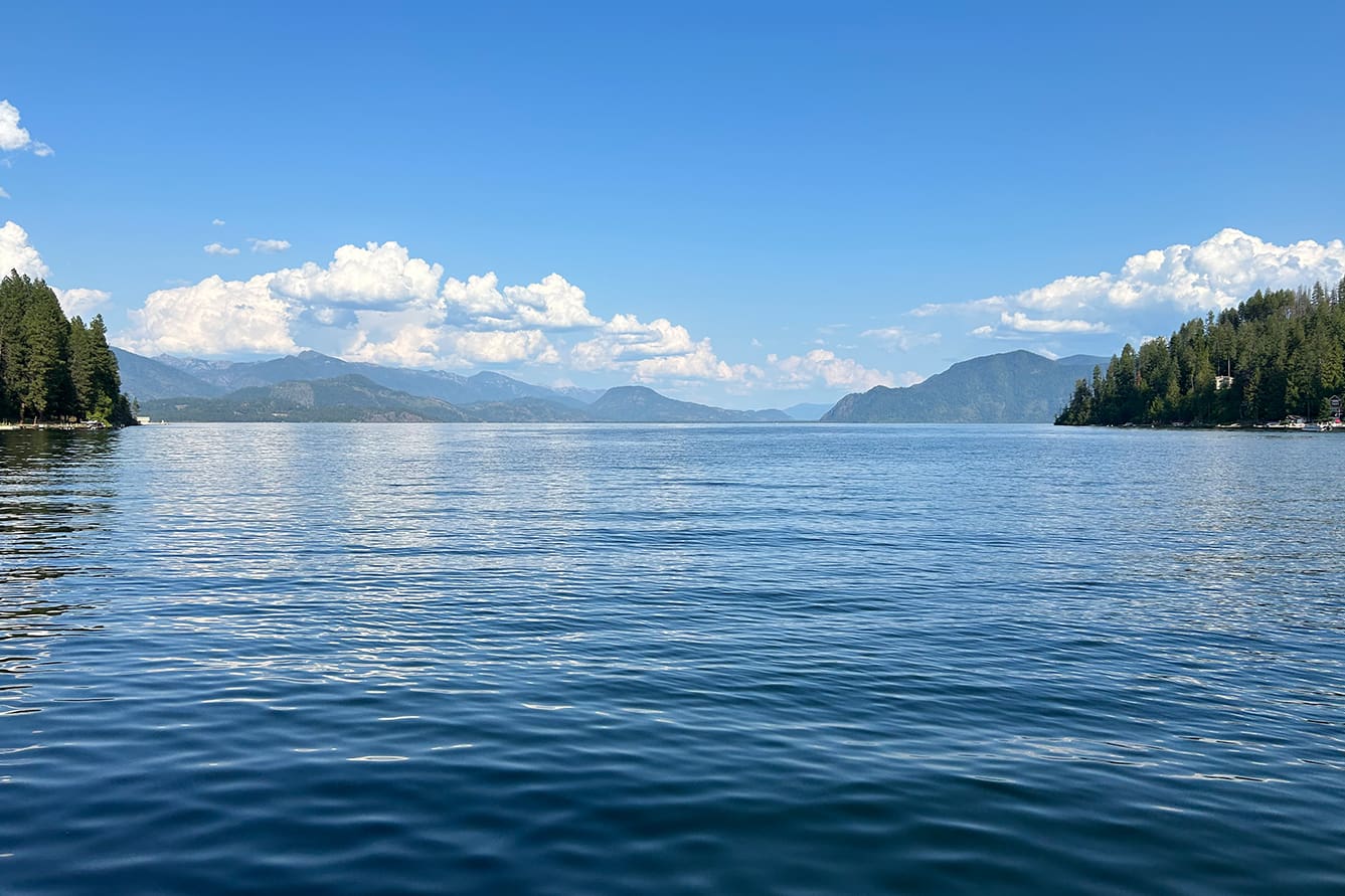 Camp Bay at Lake Pend Oreille
