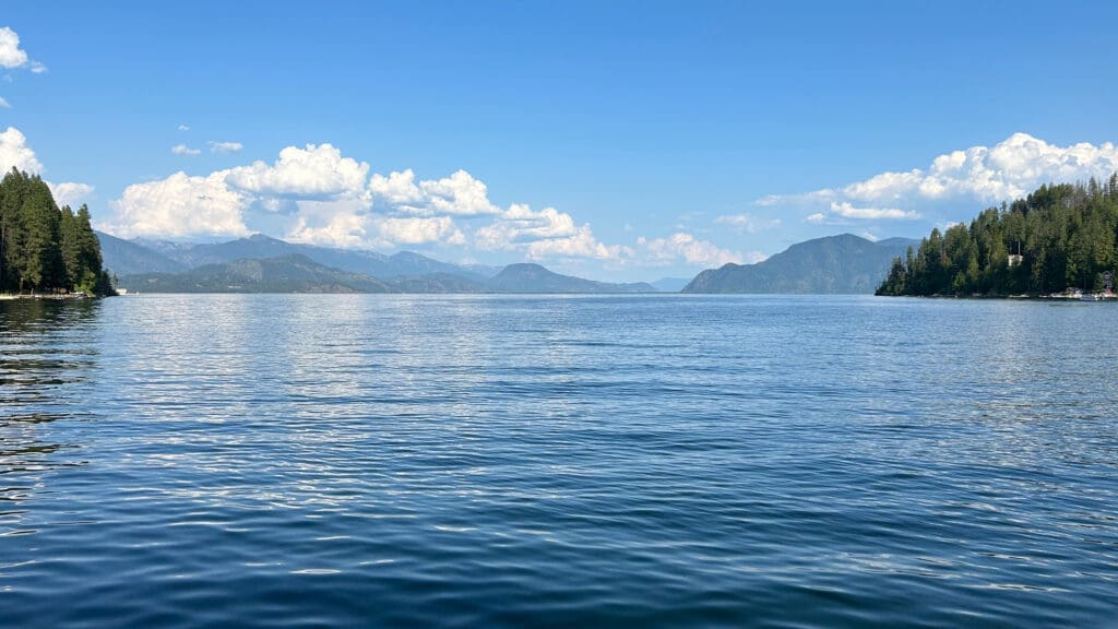 Camp Bay at Lake Pend Oreille